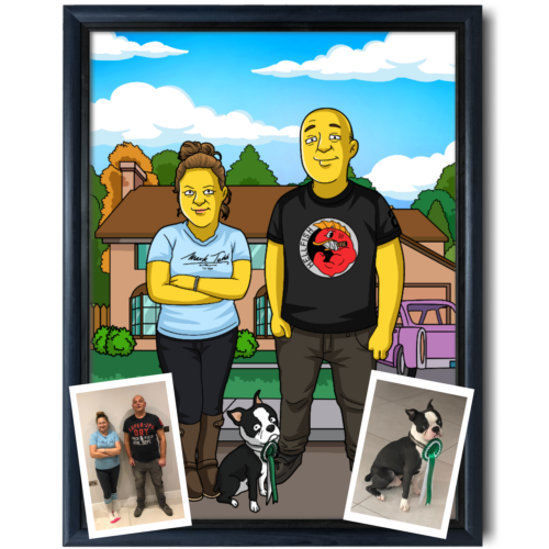 Custom King of the Hill Family Portrait King of the Hill 