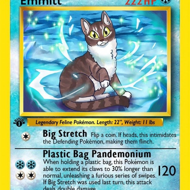 Custom Pokémon Cards photo review